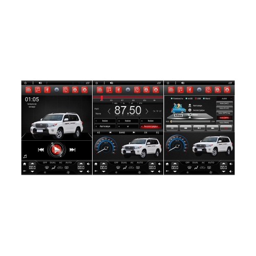 Штатная магнитола Toyota Land Cruiser 2012 - 2015 Ksize DVA-KR12102NC-2/32