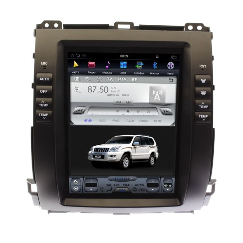 Штатная магнитола Toyota Land Cruiser Prado, Lexus GX 2002 - 2009 Ksize DVA-CF3084KE-2/32