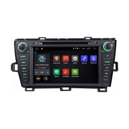 Штатная магнитола Toyota Prius 2009 + Ksize DVA-ZN7069 (левый руль)
