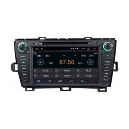 Штатная магнитола Toyota Prius 2009 + Ksize DVA-ZN7069 (левый руль)