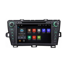 Штатная магнитола Toyota Prius 2009 + Ksize DVA-ZN7070 (правый руль)