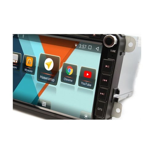 Штатная магнитола Skoda универсальная 8" Wide Media WM-VS8A802NB-1/16 Android 7.1.2