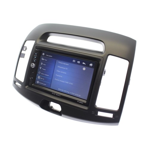 Магнитола в штатное место Hyundai Elantra, Avante 2006 - 2011 Wide Media DV-JM7121 черная