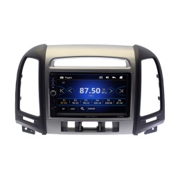 Магнитола в штатное место Hyundai Santa Fe II 2005-2012 с отверстиями для 3-х кнопок Wide Media DV-JM7126