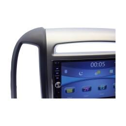 Магнитола в штатное место Hyundai Santa Fe II 2005-2012 с отверстиями для 3-х кнопок Wide Media DV-JM7126