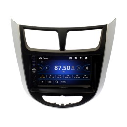 Магнитола в штатное место Hyundai Solaris 2010 - 2016, Verna Wide Media DV-JM7129