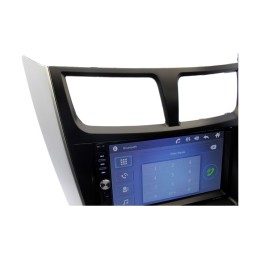 Магнитола в штатное место Hyundai Solaris 2010 - 2016, Verna Wide Media DV-JM7129