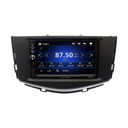 Магнитола в штатное место Lifan X60 2012 - 2016 Wide Media DV-JM7136
