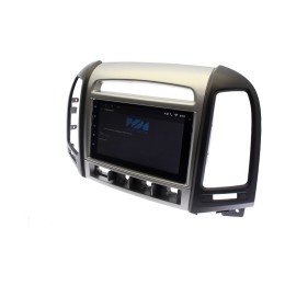 Магнитола в штатное место Hyundai Santa Fe 2010+ с отверстиями для 4-х кнопок Wide Media MT7127MF-1/16