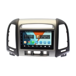 Магнитола в штатное место Hyundai Santa Fe II 2005-2012 с отверстиями для 3-х кнопок Wide Media MT7126MF-1/16
