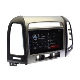 Магнитола в штатное место Hyundai Santa Fe II 2005-2012 с отверстиями для 3-х кнопок Wide Media MT7126MF-1/16