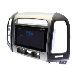 Магнитола в штатное место Hyundai Santa Fe II 2005-2012 с отверстиями для 3-х кнопок Wide Media MT7126MF-1/16