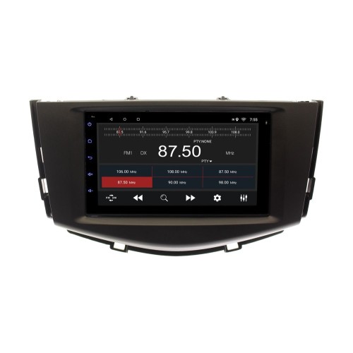Магнитола в штатное место Lifan X60 2012 - 2016 Wide Media MT7136MF-1/16