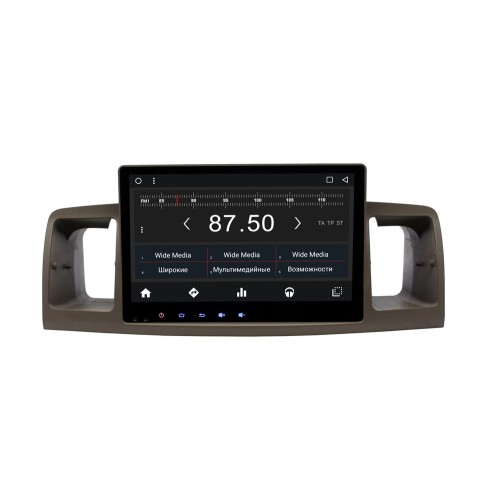 Штатная магнитола BYD F3, Toyota Corolla 2000 - 2007 Wide Media WM-CF3022NB-1/16