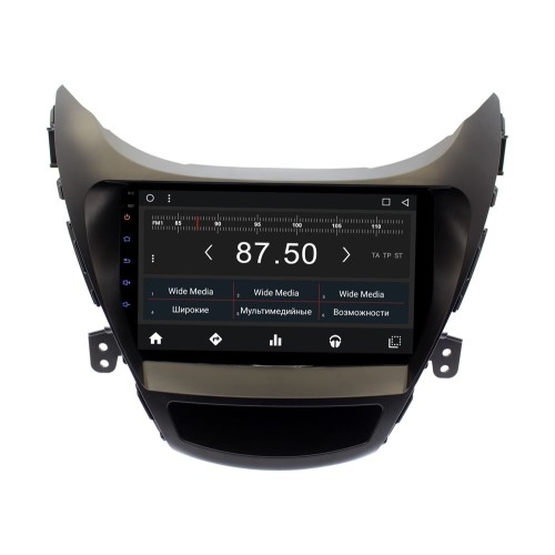 Штатная магнитола Hyundai Elantra, Avante 2010 - 2013 Wide Media WM-CF3141NC-2/32