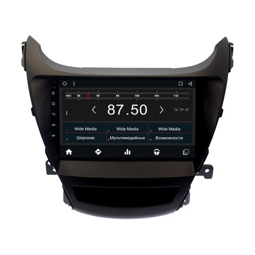 Штатная магнитола Hyundai Elantra, Avante 2013 - 2016 Wide Media WM-CF3179NB-1/16