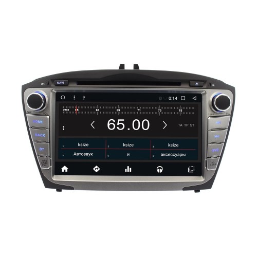 Штатная магнитола Hyundai ix35, Tucson 2009 - 2014 Wide Media WM-VS8A301NB-2/32