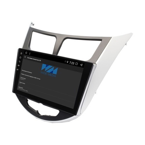 Штатная магнитола Hyundai Solaris 2010 - 2016, Verna Wide Media WM-CF3005NB-1/16