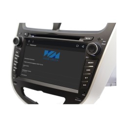 Штатная магнитола Hyundai Solaris 2010 - 2016, Verna Wide Media WM-KR7020NC-2/16