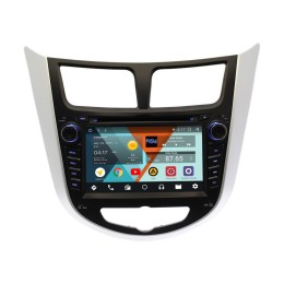 Штатная магнитола Hyundai Solaris 2010 - 2016, Verna Wide Media WM-VS7A300NC-2/32