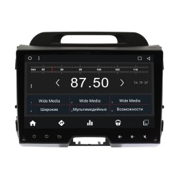 Штатная магнитола KIA Sportage 2010 - 2016 Wide Media WM-CF3020NB-1/16