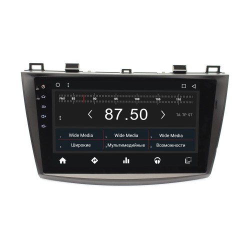 Штатная магнитола Mazda3 2010-2012 Wide Media WM-CF3101NC-2/32