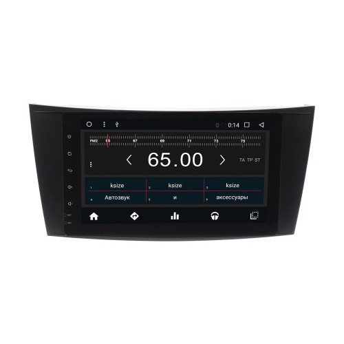 Штатная магнитола Mercedes-Benz E-class (W211) 2002 - 2009 Wide Media WM-CF3098NB-1/16