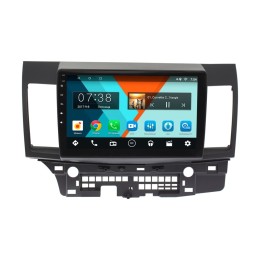 Штатная магнитола Mitsubishi Lancer 2008 + Wide Media MT1021MF-1/16 для авто без Rockford
