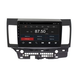 Штатная магнитола Mitsubishi Lancer 2008 + Wide Media MT1021MF-1/16 для авто без Rockford