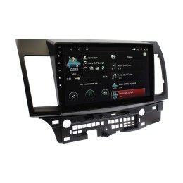 Штатная магнитола Mitsubishi Lancer 2008 + Wide Media MT1021MF-1/16 для авто без Rockford