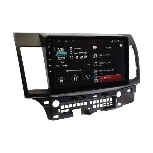 Штатная магнитола Mitsubishi Lancer 2008 + Wide Media MT1021MF-1/16 для авто без Rockford