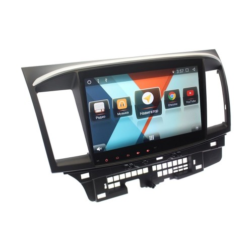 Штатная магнитола Mitsubishi Lancer 2008 + Wide Media WM-VS10A716NB-2/32