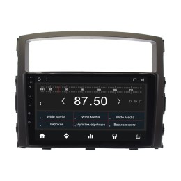 Штатная магнитола Mitsubishi Pajero IV 2006+ Wide Media WM-CF3046NB-1/16 (Rockford Fosgate)