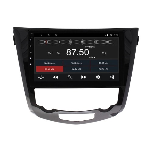 Штатная магнитола Nissan Qashqai, X-Trail 2014 + Wide Media MT1010MF-1/16 авто с Navi