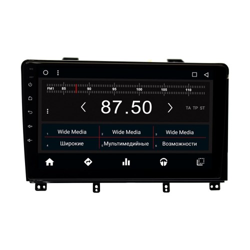 Штатная магнитола Peugeot 3008 2010 - 2017 Wide Media WM-CF3165NB-1/16