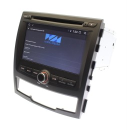 Штатная магнитола SsangYong new Actyon II 2010-2013 Wide Media WM-VS7A603NB-2/32