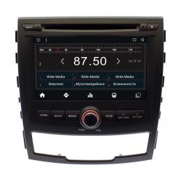 Штатная магнитола SsangYong new Actyon II 2010-2013 Wide Media WM-VS7A603NC-2/32