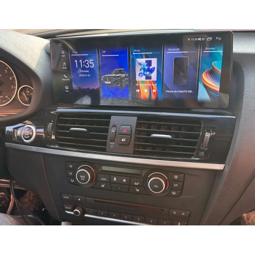 Штатная магнитола Farcar BMW2008 8/128 ГБ для BMW X3 (F25) 2014-2017 NBT 12.3'' на Android 13.0