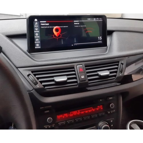 Штатная магнитола Farcar BMW2012 8/128 ГБ для BMW X1 (E84) 2009-2015 CIC 10.25' на Android 13.0