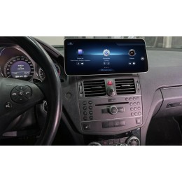 Штатная магнитола Farcar MB1005 8/128 ГБ для Mercedes Benz C-Class W204 NTG 4.0 2006-2011 12.3'' на Android 13.0