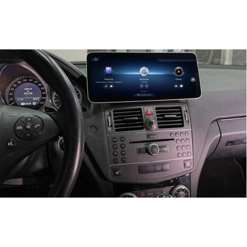 Штатная магнитола Farcar MB1005 8/128 ГБ для Mercedes Benz C-Class W204 NTG 4.0 2006-2011 12.3'' на Android 13.0