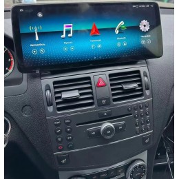 Штатная магнитола Farcar MB1005 8/128 ГБ для Mercedes Benz C-Class W204 NTG 4.0 2006-2011 12.3'' на Android 13.0