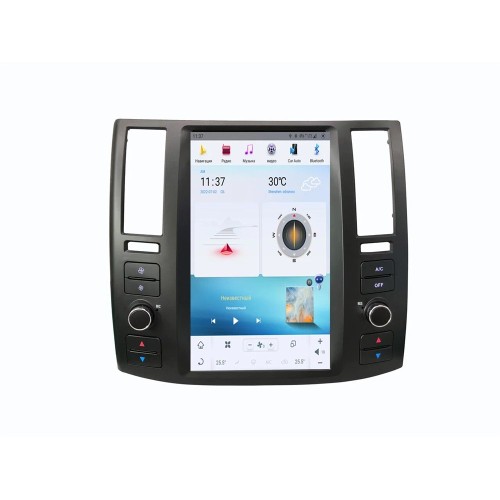 Магнитола Тесла CarMedia ZF-1279-GE Tesla-Style для Infinity FX35/FX45 2007-2009 на Android 13.0