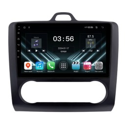 Автомагнитола Farcar DX004/3283M для Ford Focus, Mondeo, C-Max, Galaxy (климат) черная на Android 13.0