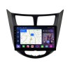 Магнитола Farcar XL067M (S500 PLUS) (6/128ГБ) для Hyundai Solaris I 2011-2017 черная на Android 13.0