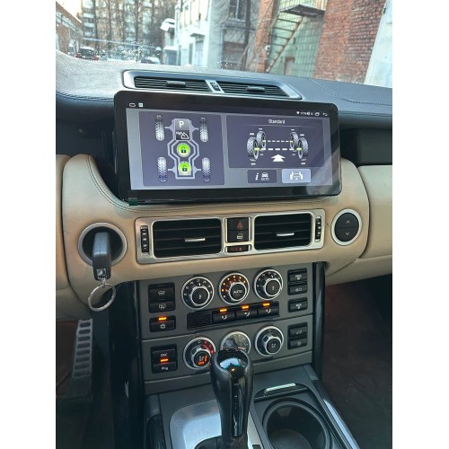 Штатное головное устройство CarMedia HP-R1220-FW-8256-UH для Range Rover 2005-2012 DENSO на Android 13.0