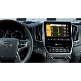 Навигационный блок Carmedia BNR-16LCHQI для Toyota Land Cruiser 200 2015-2021 с JBL и 360 на Android 13.0