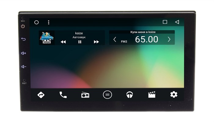 Универсальная мультимедийная станция 2 din с GPS Wide Media WM-CF3040NB-1/16 - фото 101237