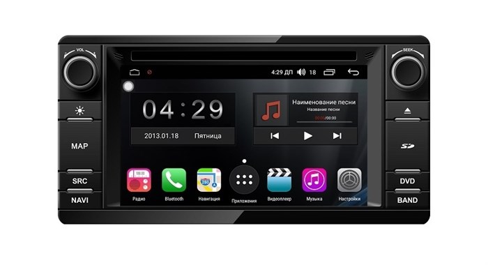 Магнитола Farcar RL230 (S300) для Mitsubishi L200 на Android 9.0 - фото 101610