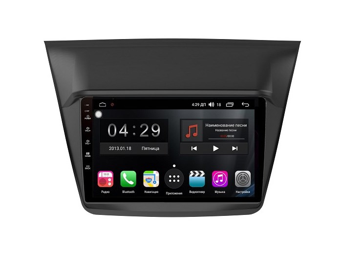 Магнитола Farcar RL094R (S300) для Mitsubishi L200 IV 2006-2015 на Android 9.0 - фото 101685